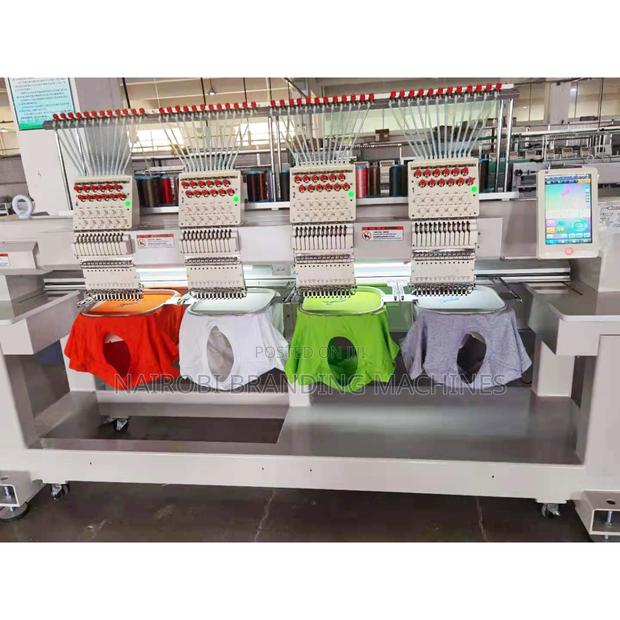High-Speed 1200rpm 4-Head Computerized Embroidery Machine Hot Sale