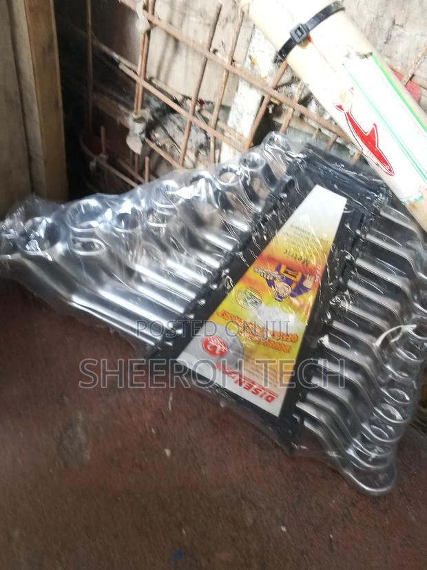 Double Ring Spanner Set 12pcs - main view