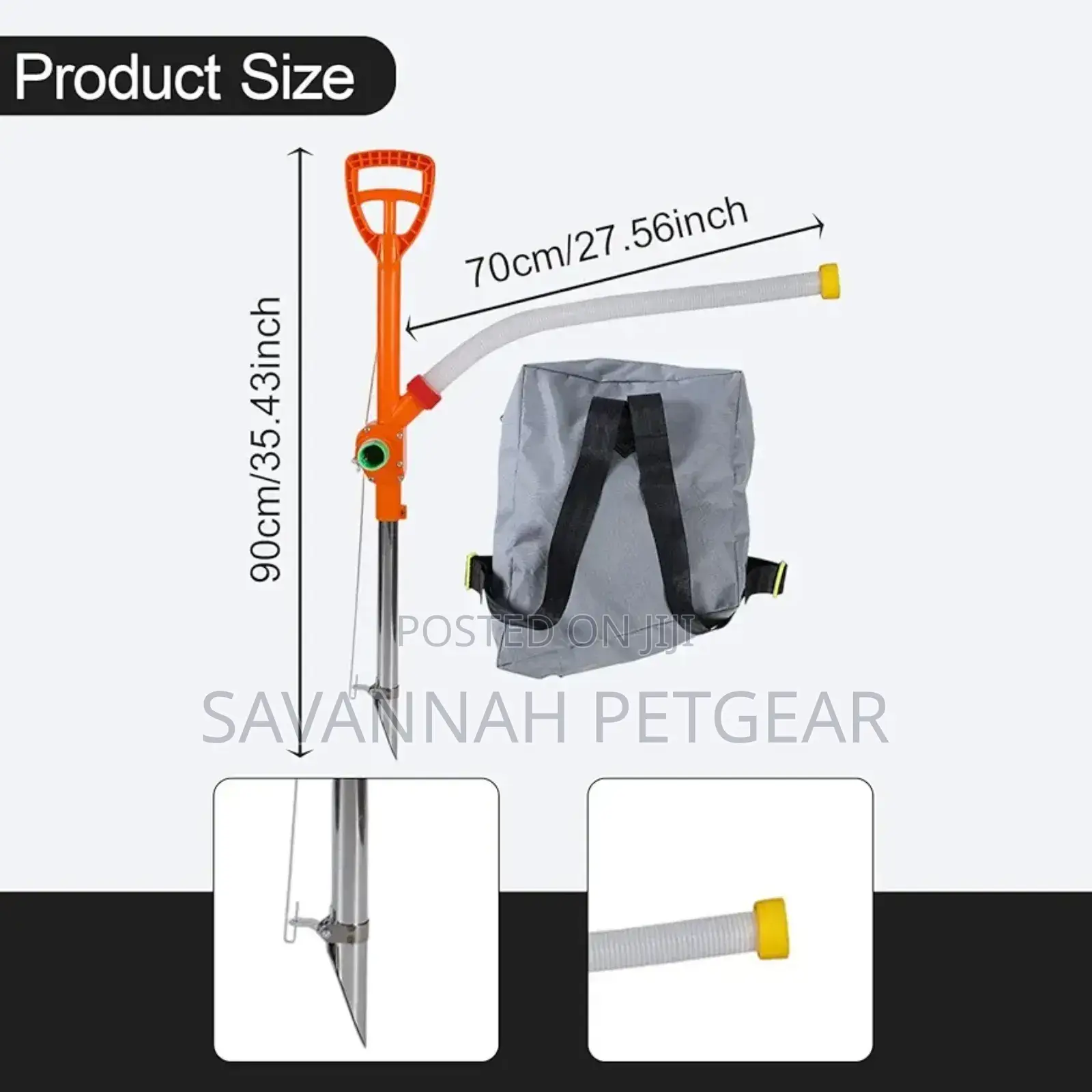 Manual Fertilizer Spreader Work-Saving for Vegetables,Corn,Fruit Trees