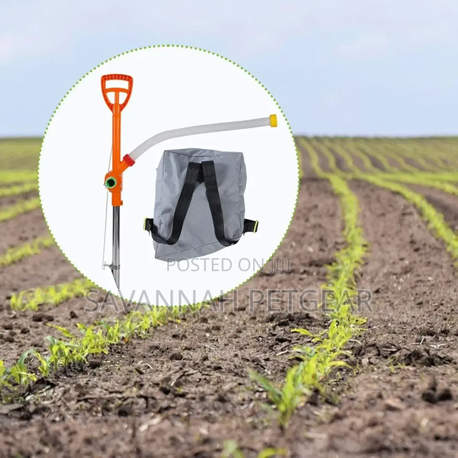 Manual Fertilizer Spreader Work-Saving for Vegetables,Corn,Fruit Trees