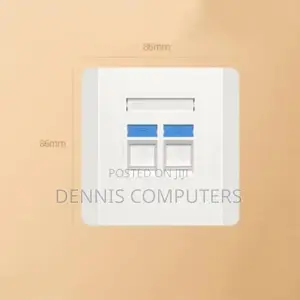 Ugreen Dual Port Wall Plate White