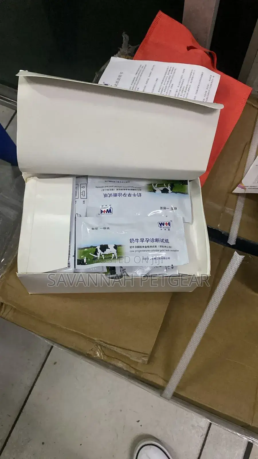 Wanhua Brand Cow Early Pregnancy Diagnostic Test Strip