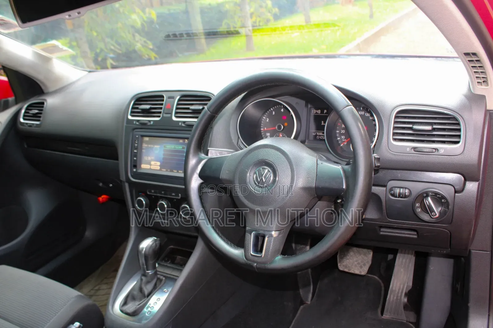 Volkswagen Golf 2012 Red