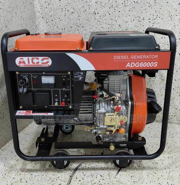 Aico Adg6000s 10kva Diesel Generator With 14hp Engine - main view