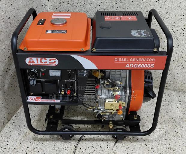 Aico Adg6000s 10kva Diesel Generator With 14hp Engine - thumbnail 3