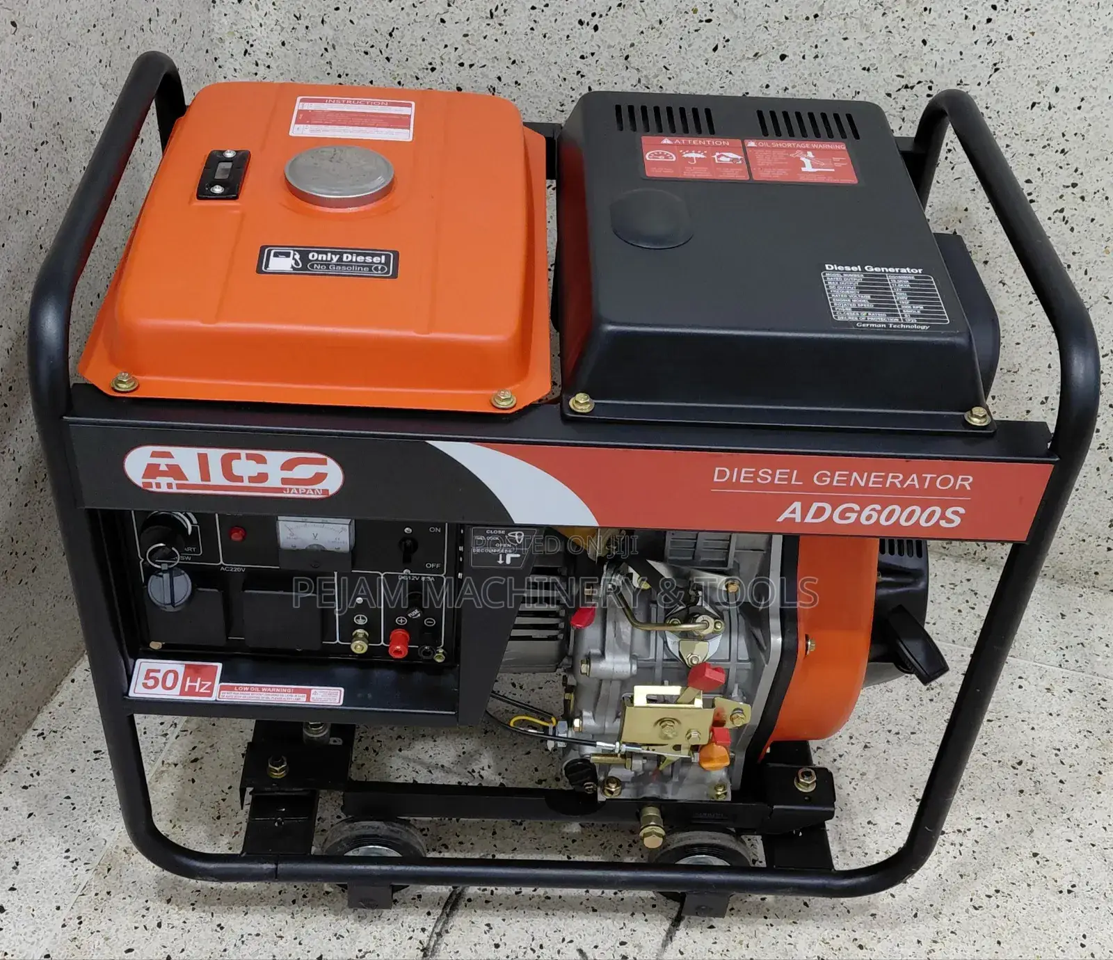 Aico Adg6000s 10kva Diesel Generator With 14hp Engine