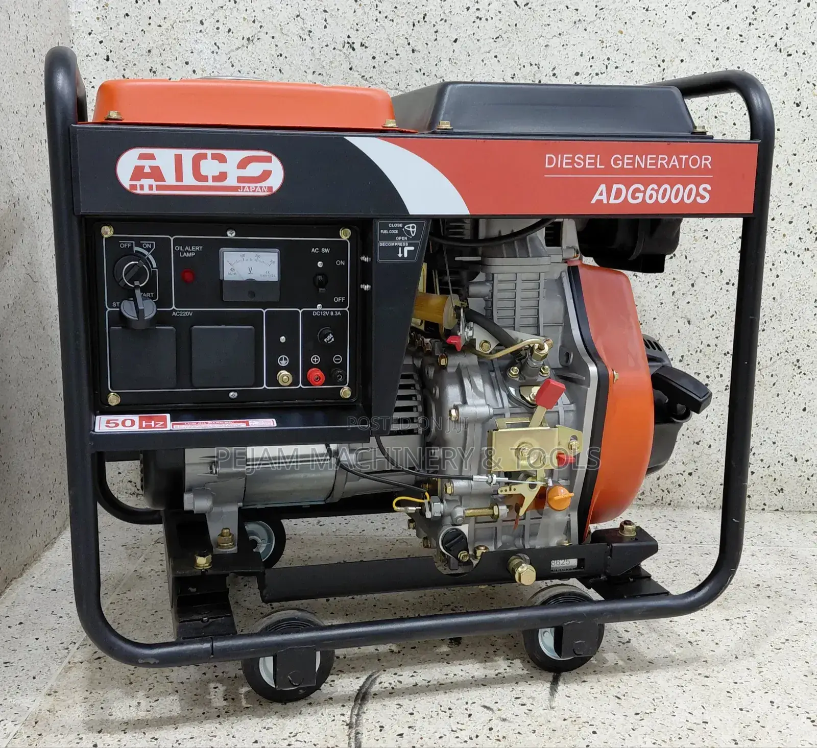 Aico Adg6000s 10kva Diesel Generator With 14hp Engine