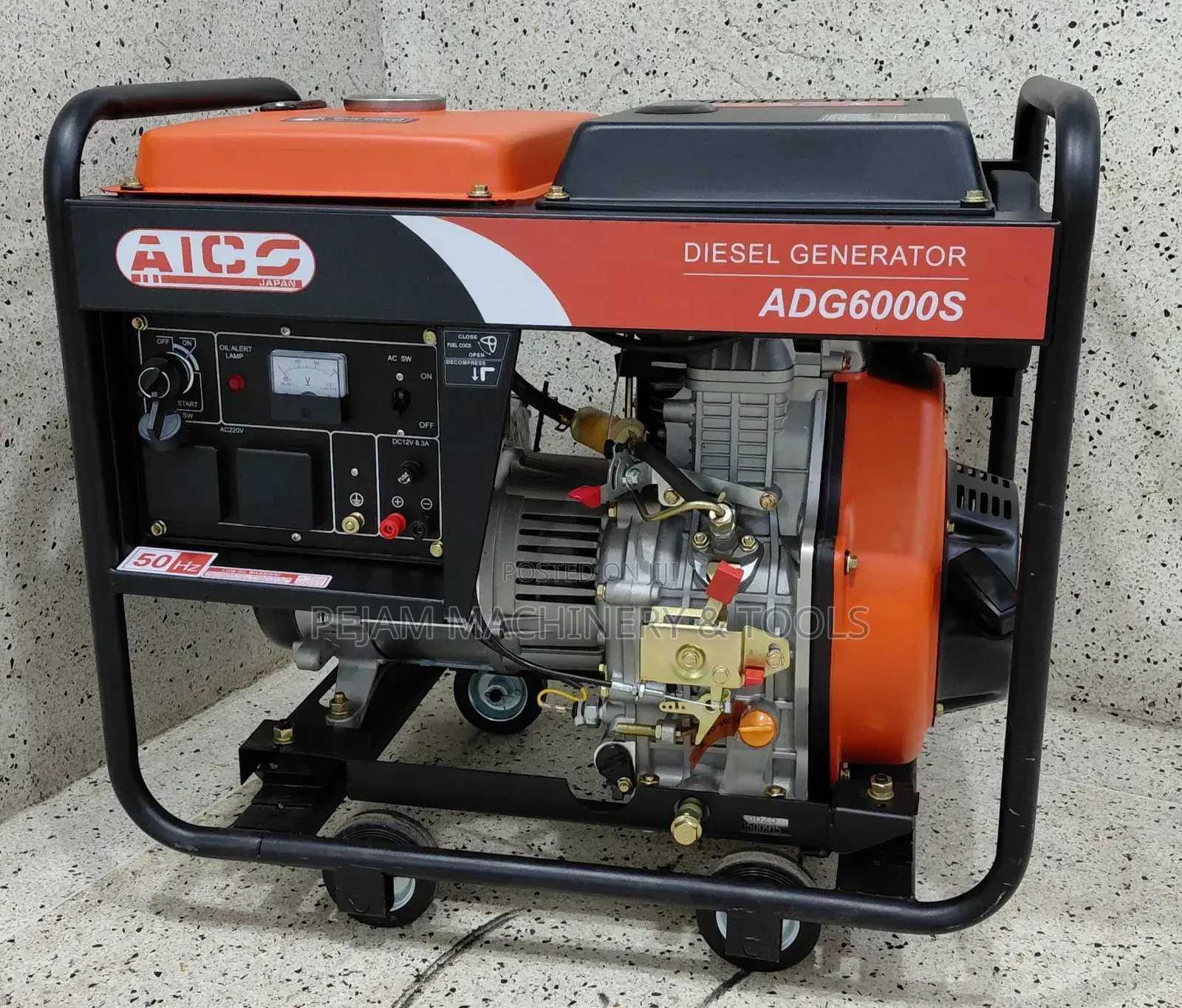 Aico Adg6000s 10kva Diesel Generator With 14hp Engine