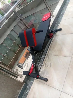 Adjustable Decline Sit-Up Bench With Leg Support