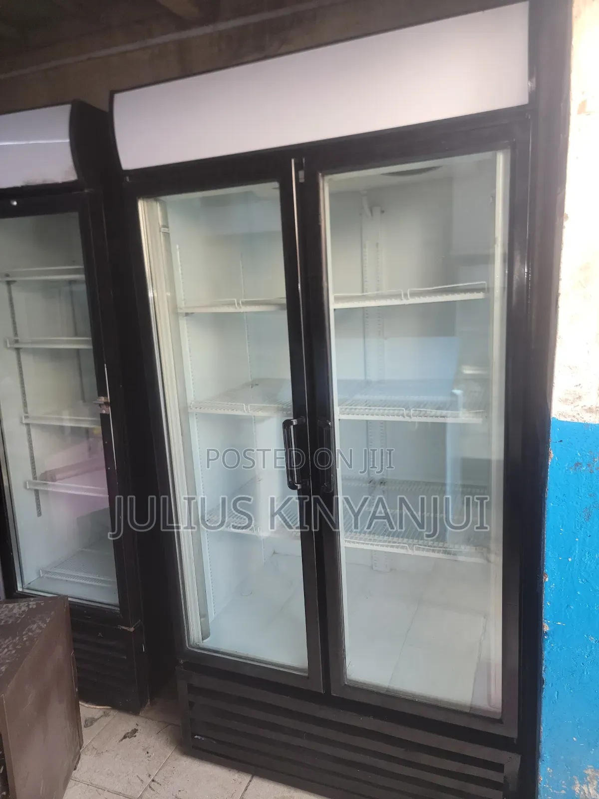 Commercial Display Twin Door