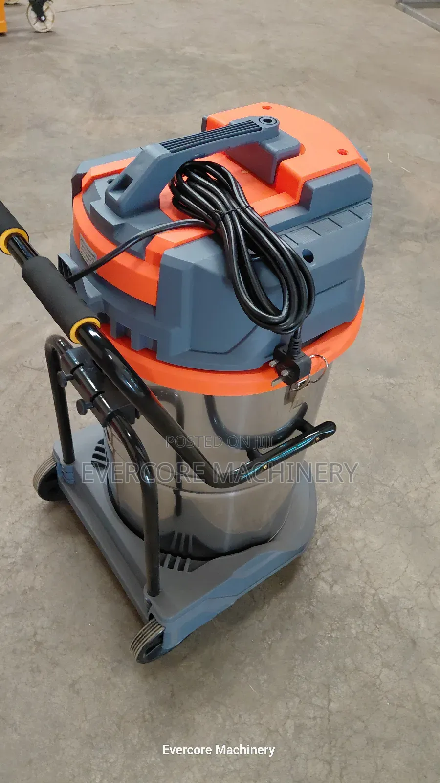 Commercial Wet and Dry Vacuum Cleaner 70litres Tank Capacity.