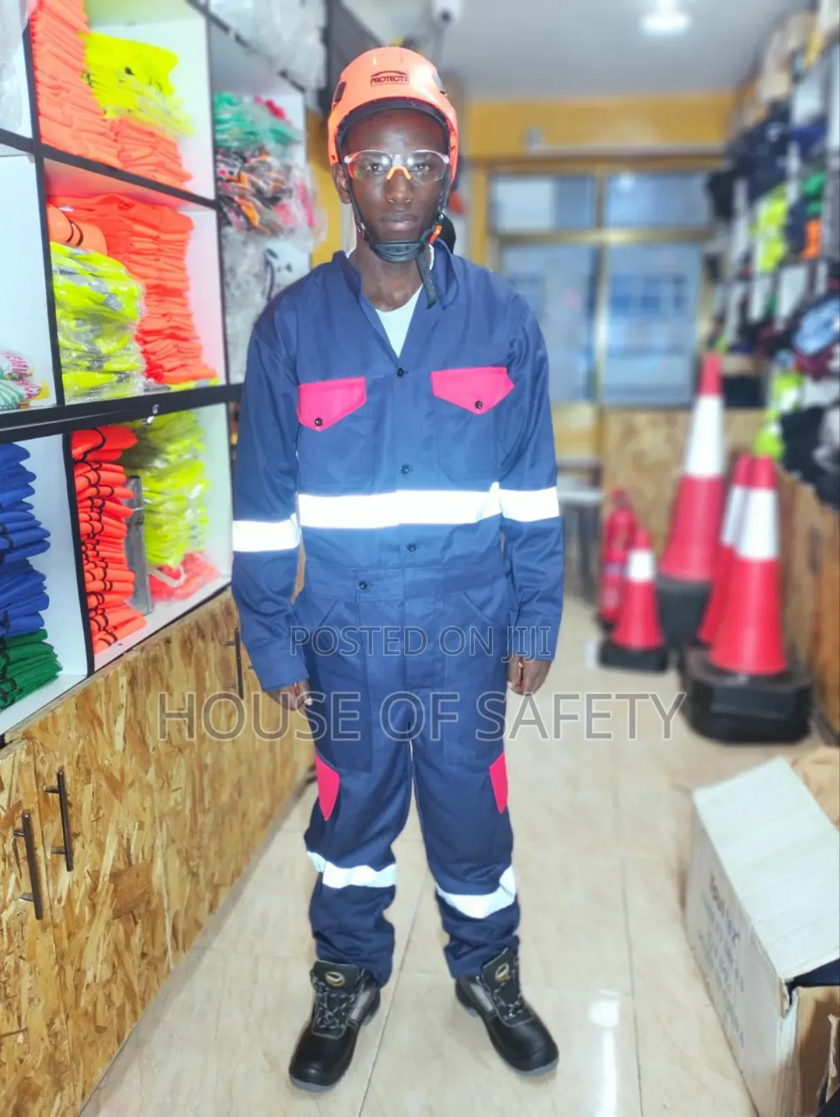 Site Plain Pockets Safetywear Overalls in Kenya