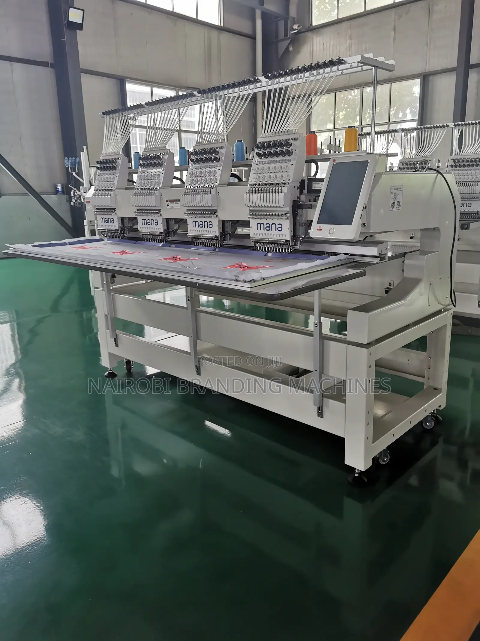 Factory Industrial 4 Head Multifunction Flat Hat Embroidery Machine