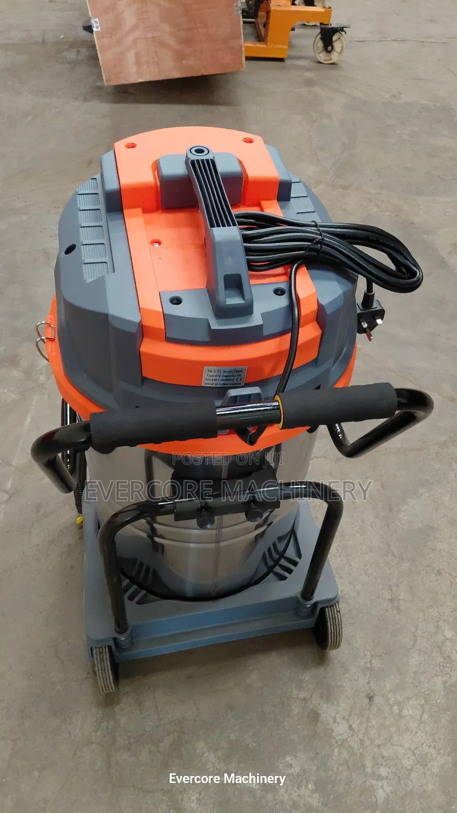 Commercial 2 Motor 70litres Powerful Vacuum Cleaner