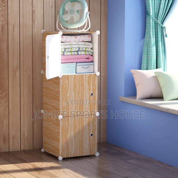 Single Column Plastic Wardrobe - main view