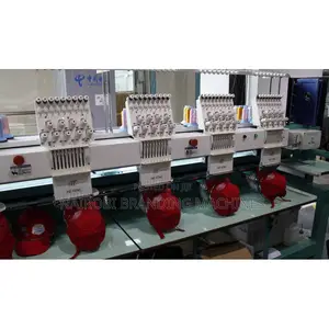 Embroidery Computer Machine 4 Heads Flat Embroidery Machine