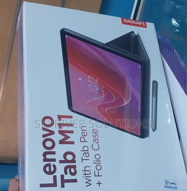 New Lenovo Tab M11 128 GB Black - thumbnail 3