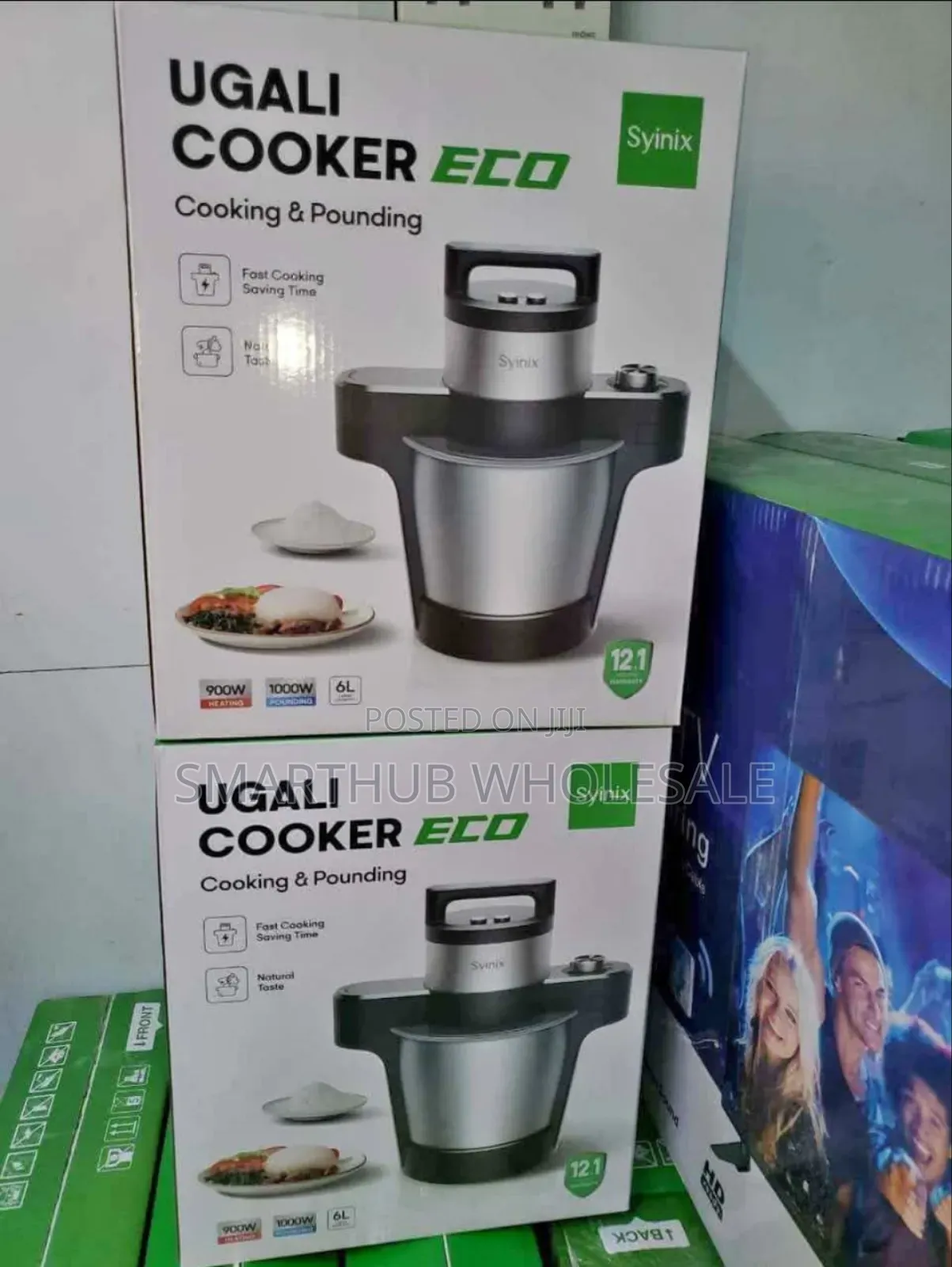 Syinix Ugali Cooker Eco.
Multifunctional Food Processo