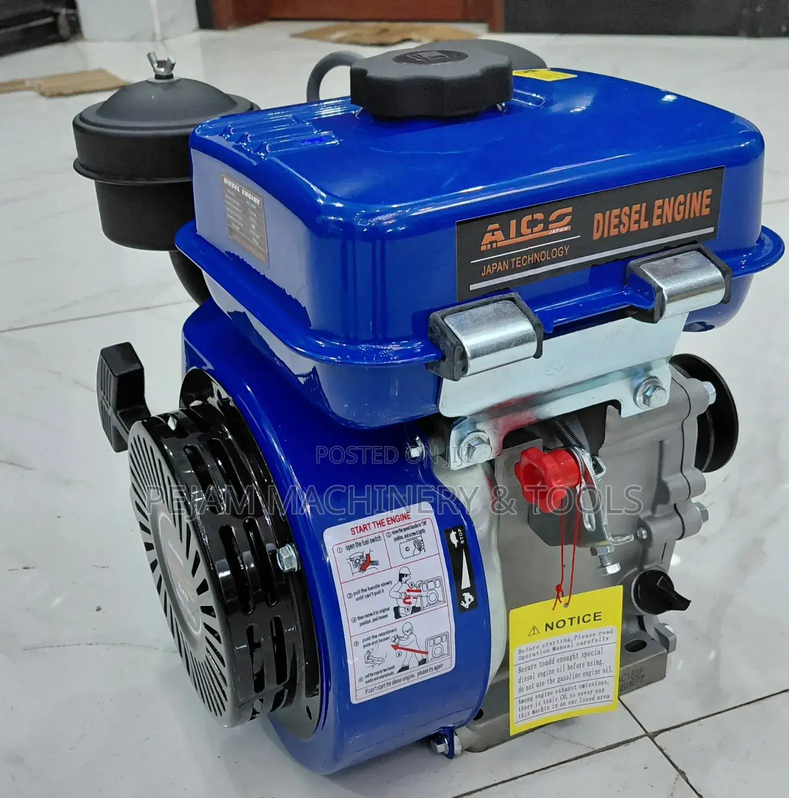 Aico Japan Diesel Engine 8hp Ac180f
