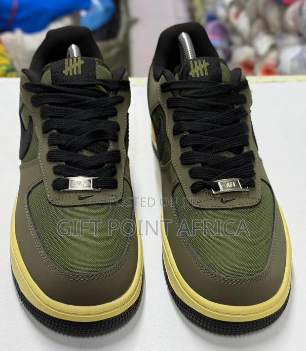 Jungle Green Airforce 1 Unisex Sneakers - thumbnail 2