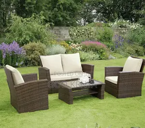 Home Dining Set; Henan Garden Living Room Rattan Sofa for Outdoor