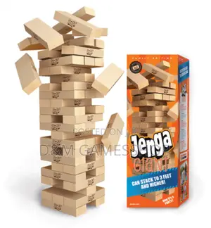 Family Jenga Blocks Game