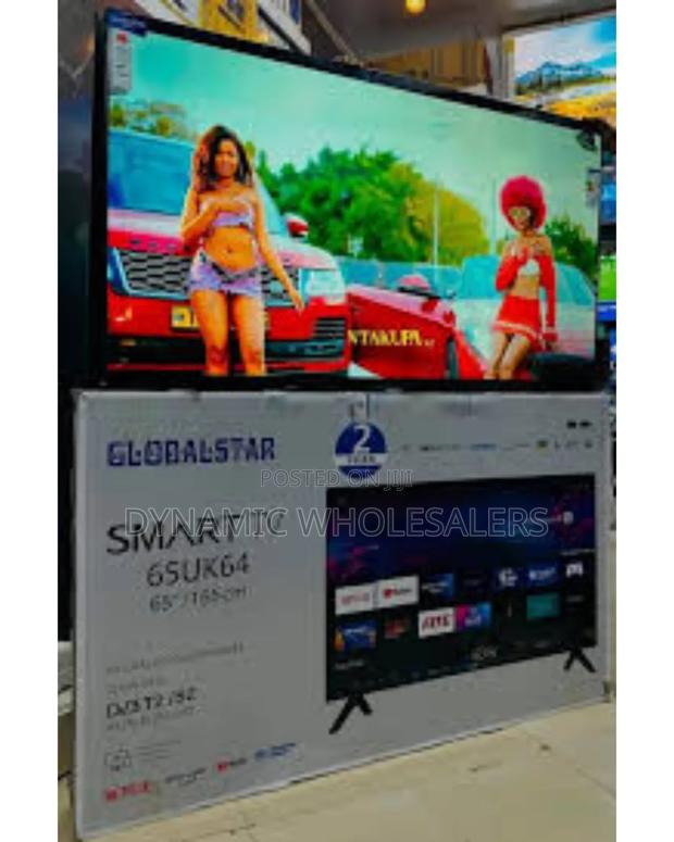 Globalstar 65-Inch Smart Android Tv, Model 65uk64 - main view