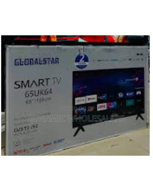 Globalstar 65-Inch Smart Android Tv, Model 65uk64 - thumbnail 2