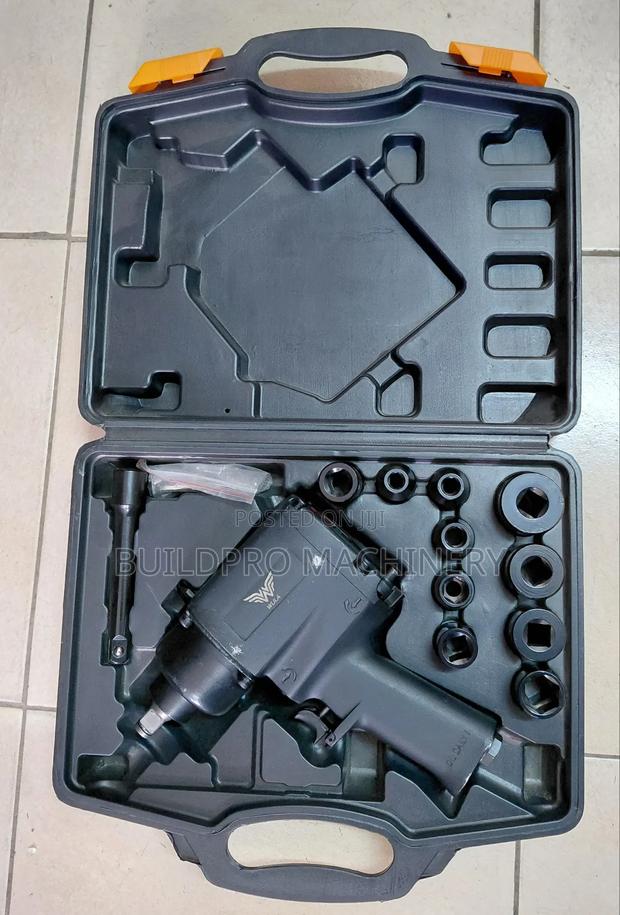 Pneumatic Air Impact Wrench 1/2" Complete Kit - thumbnail 3