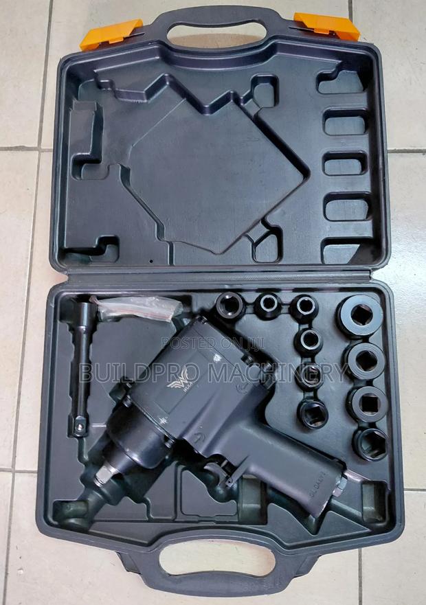 Pneumatic Air Impact Wrench 1/2" Complete Kit - thumbnail 4