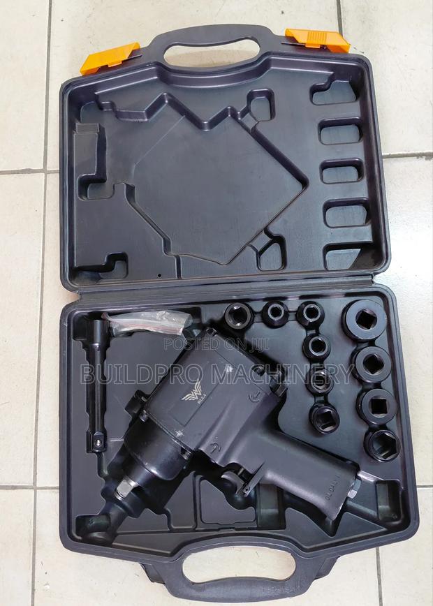 Pneumatic Air Impact Wrench 1/2" Complete Kit - thumbnail 5