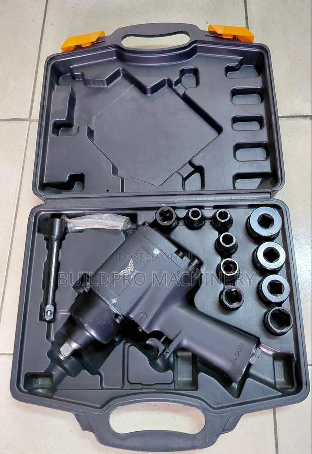 Pneumatic Air Impact Wrench 1/2" Complete Kit - thumbnail 7