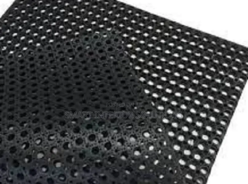 Black Outdoor PVC Mat