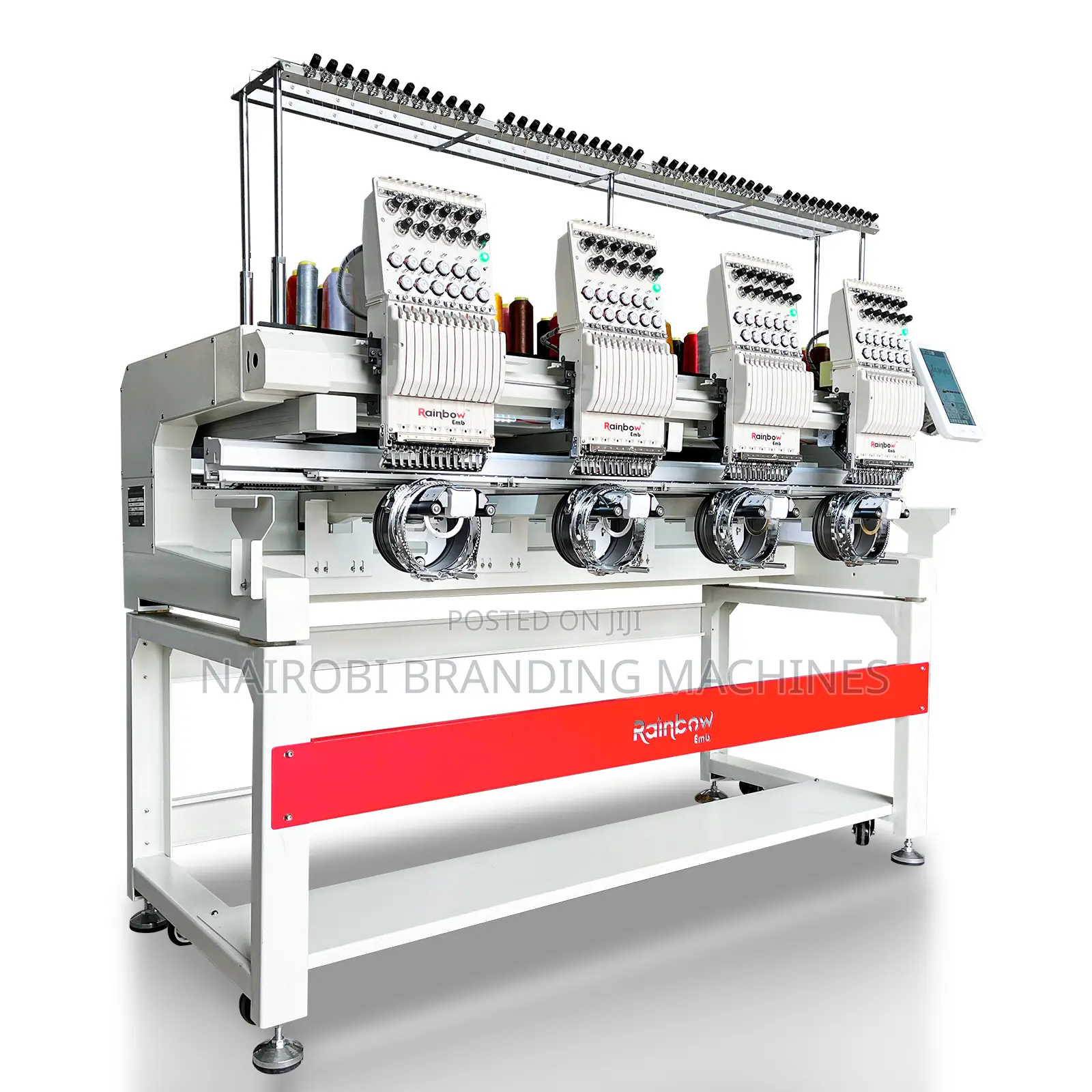 4 Heads Tubular Embroidery Machine