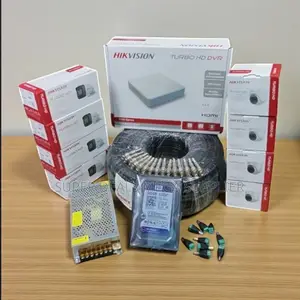 Hikvision 8 Channel 1080p Full Hd CCTV Set With 8 Cameras 500gb HDD