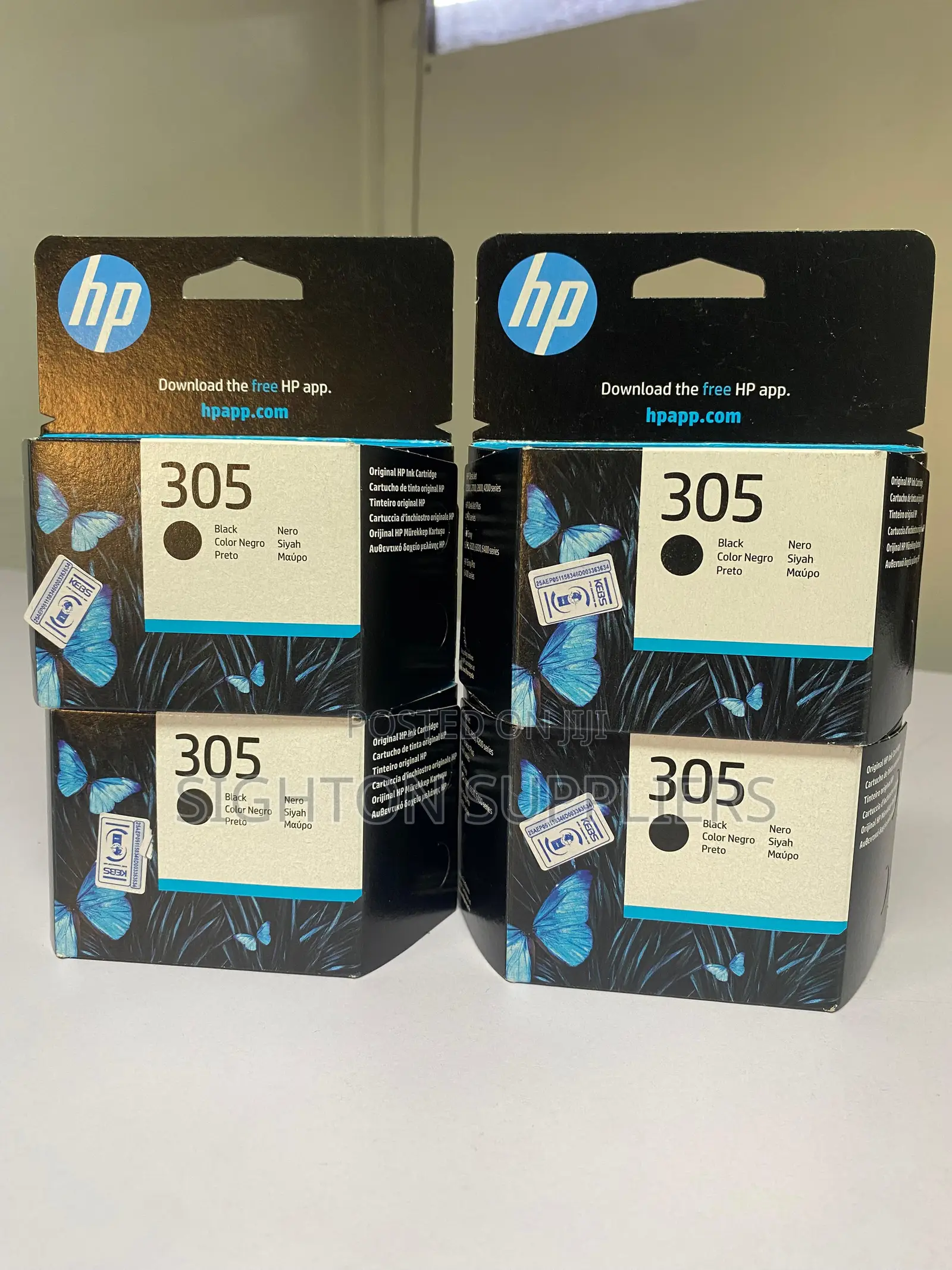 Hp Original 305 Catridge Black