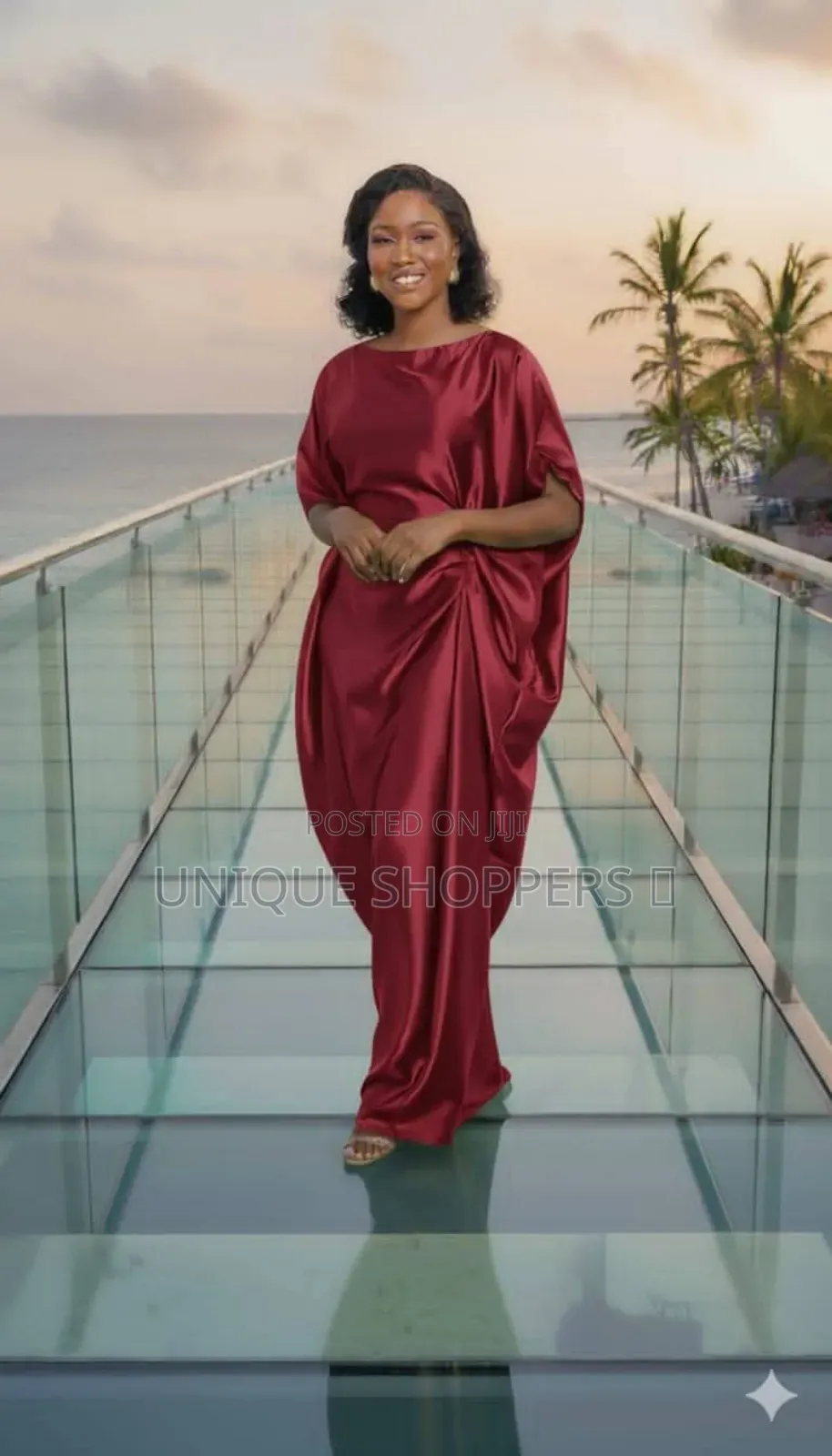 Classy Dresses Heavy Satin Material Free Sizes
