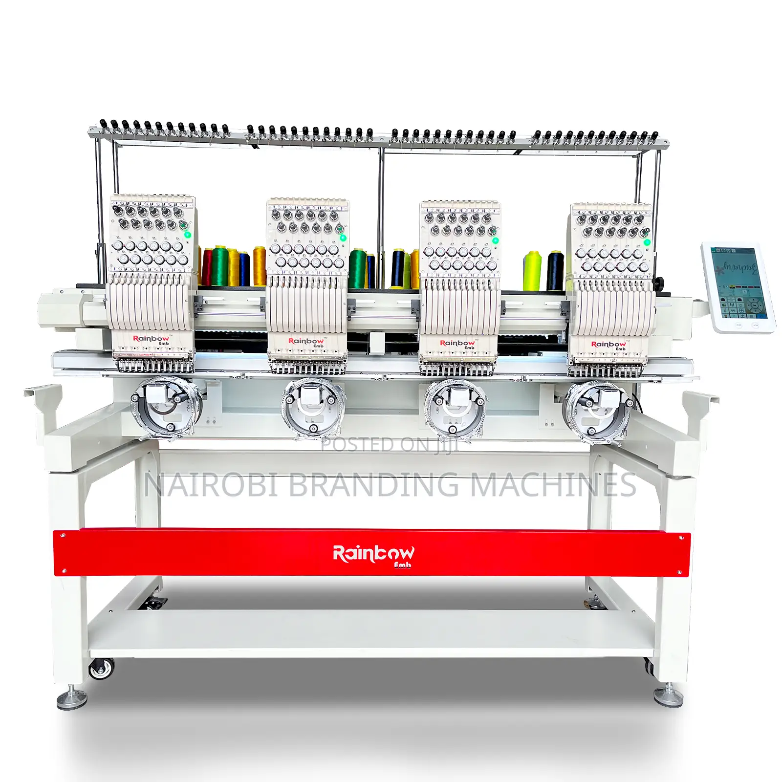 4 Head Hat Cap Embroidery Machine Clothing T Shirt High Quality