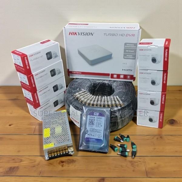Easy Installation Hikvision 8 CCTV Cameras 1080p Full Hd System Kit