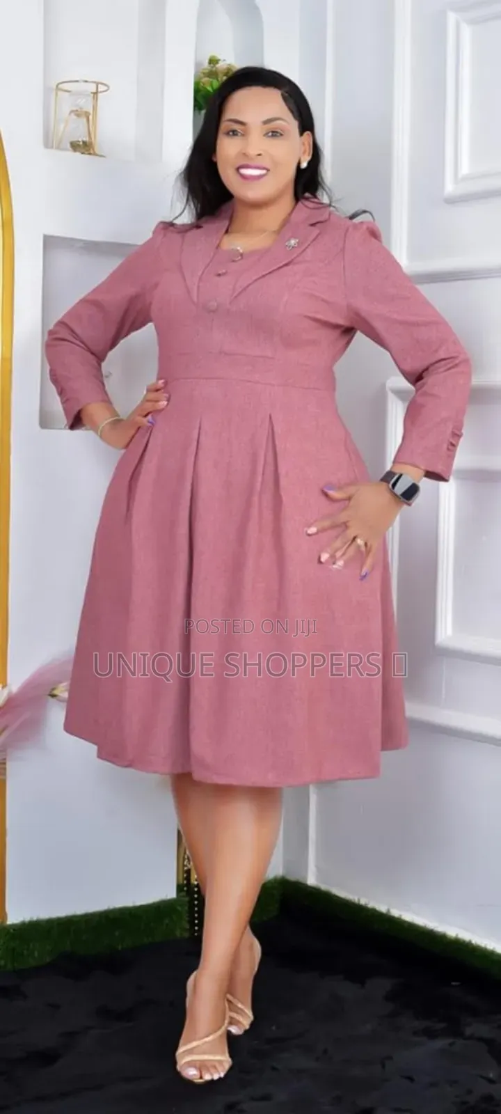 European Market Dresses, Elegant and Classy Comes With Brooch)