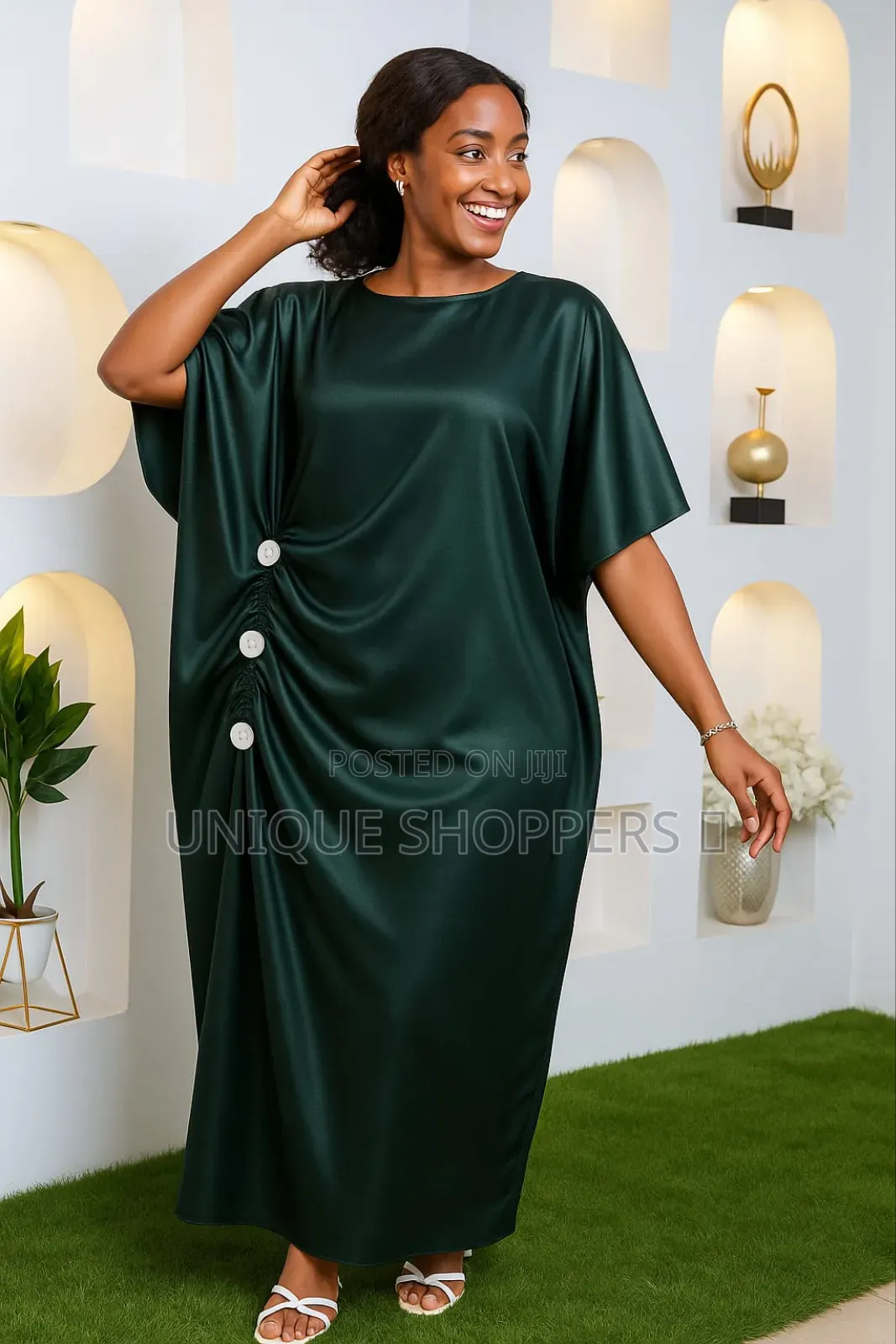 Beautiful Classy Kaftan
 S
Free Size With Adjustable