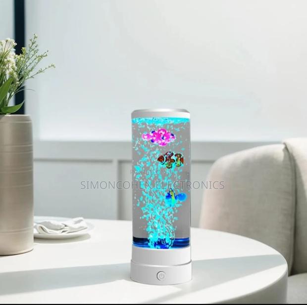 Led Bubble Fish Lamp Decor - thumbnail 2