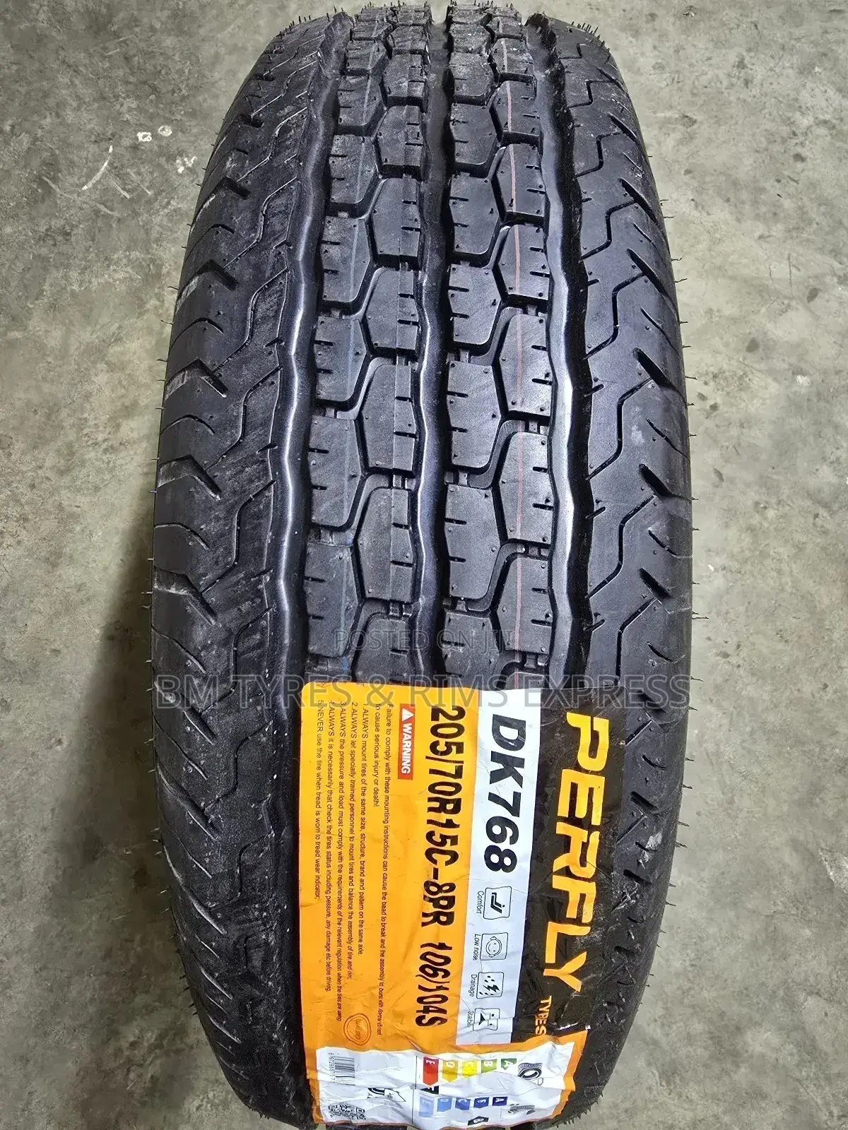 205 /70 R15 Perfly Tyres (Commercial)