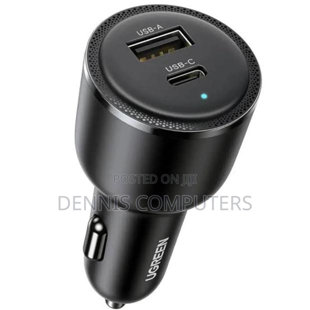 Ugreen 63w 2-port Fast Car Charger Ec701 - thumbnail 2