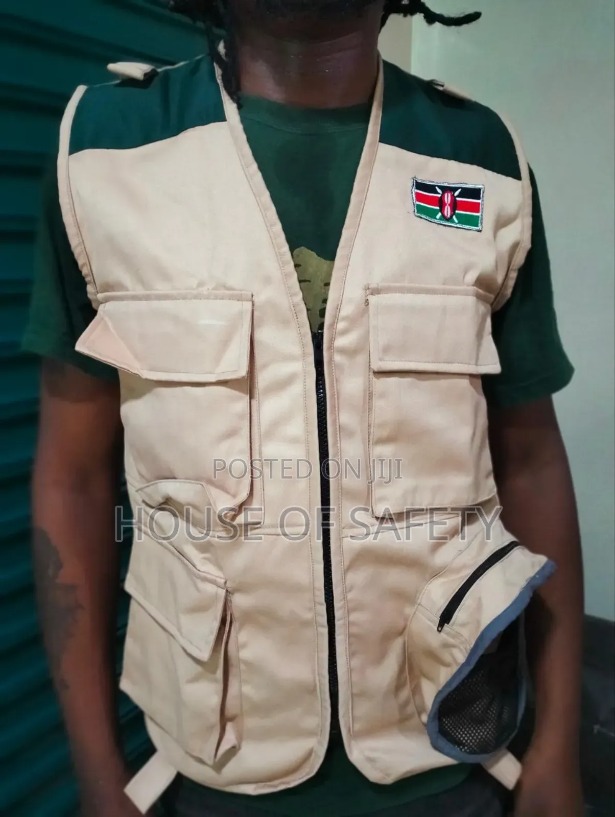 Beige and Green Jackets (Mission Jackets)