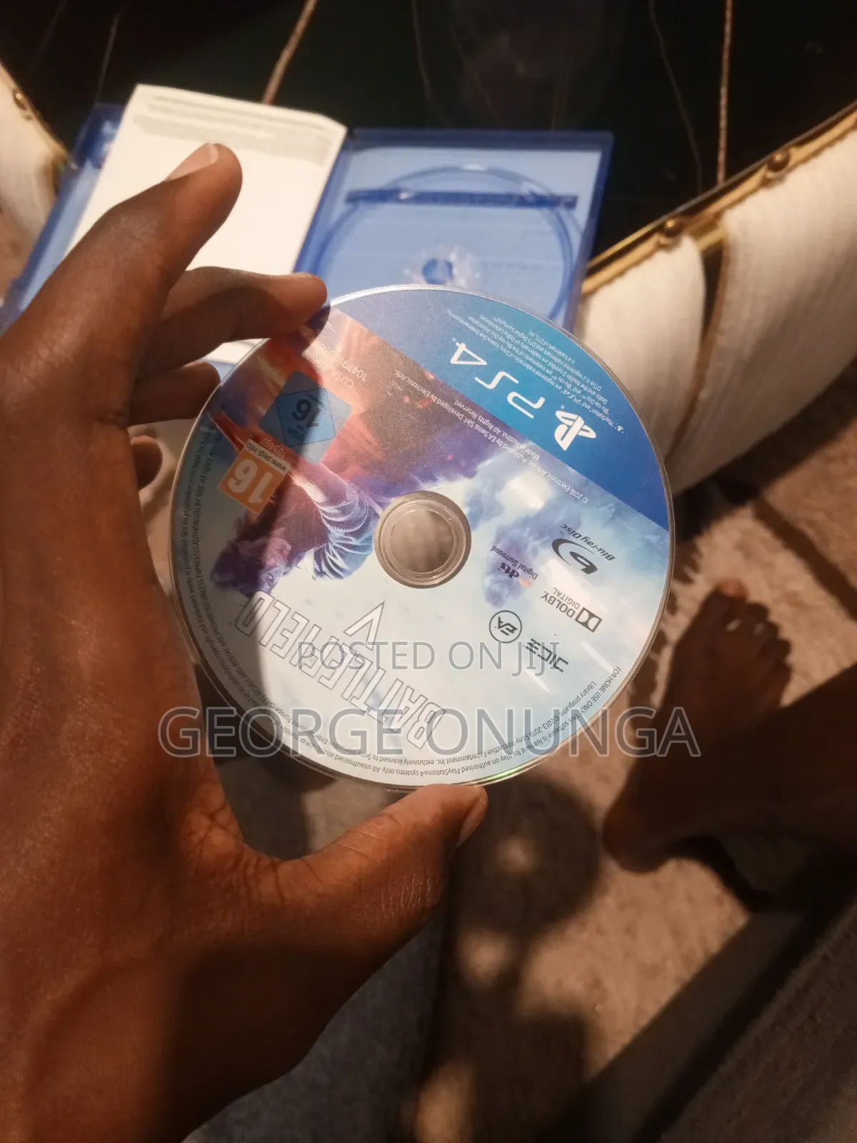 Barely Used Battlefield 5 Ps 4
