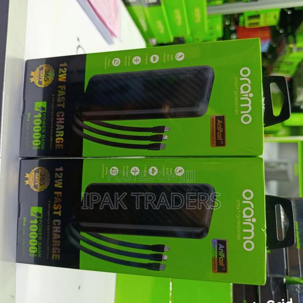 Offer! Oraimo Slice Link 10000mah 12w Power Bank