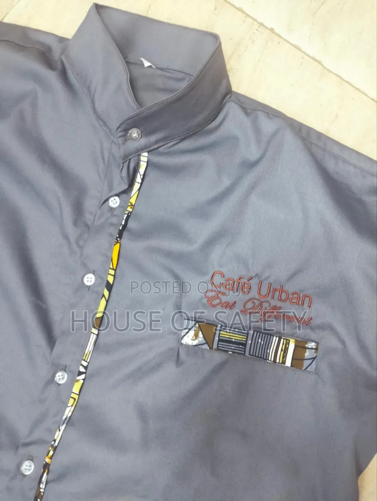 Unisex Hotel Shirts in Grey