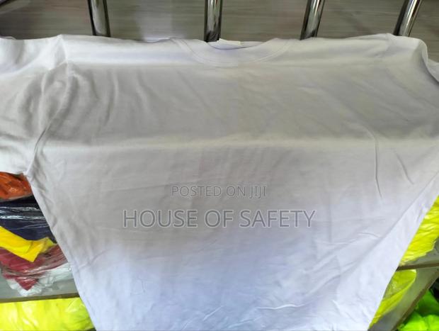 White Round Neck Tshirts