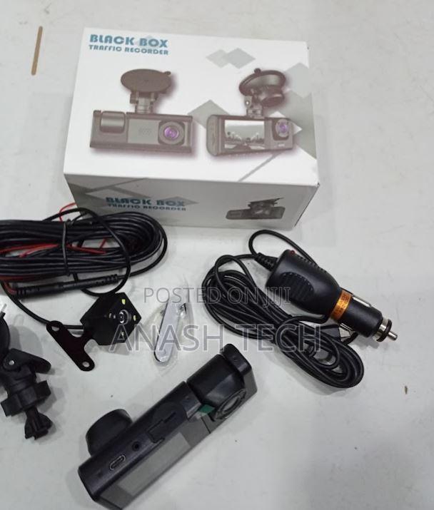 Three Ways Triple Car Camera Car Dash Cam Front and Rear